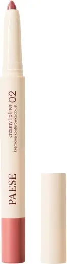 Laps për buzë Paese Tasty Lips Creamy Lip Contour Pencil 02 Blush Crush për femra, 0.6g