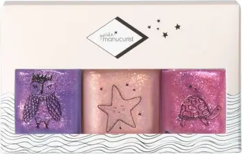 Llak për thonj për vajza Manucurist Petite Set Betty Scarlett Stella 3x8ml