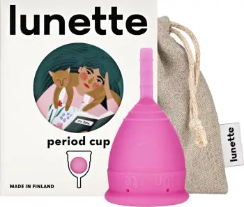Kupë menstruale për femra Lunette Size 1 rozë 25ml