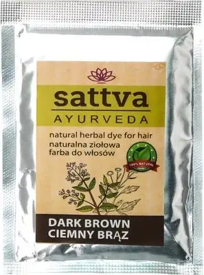 Ngjyrë për flokë për femra Sattva Dark Brown 10g