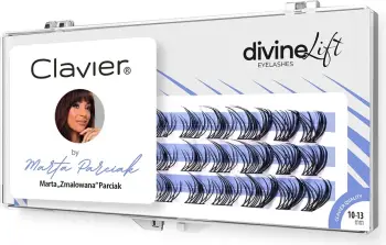Tufa për qerpikë Clavier Divine Lift by Marta "Zmalowana" për femra 10-13mm, 1 copë