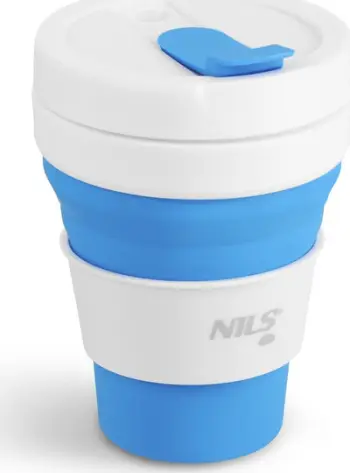 Shishe palosëse silikoni NILS Camp NC4103, 475 ml, gri