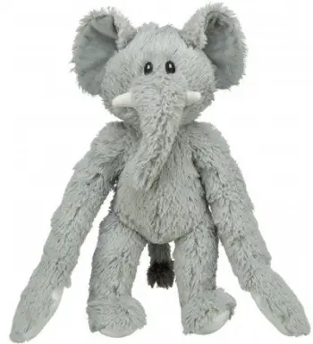 Lodër pelushi për qen Trixie Elefant, e hirtë