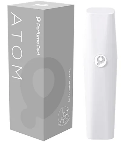 Shishe rimbushëse parfumi Travalo Atom Wafer, 5ml, e bardhë - 1