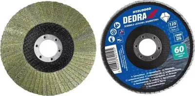 Abrasiv rrethor Dedra H12L0120, 12.5cm, 1 copë - 1
