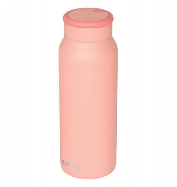 Shishe termike Quokka Echo, 690 ml, çelik inox, rozë