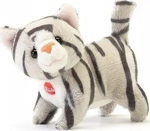 Lodër pelushi Trudi Sweet Collection Cat Brad, 9 x 7 cm, e bardhë