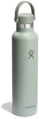 Shishe uji Hydro Flask Standard Mouth Flex Cap, çelik inox, Agave