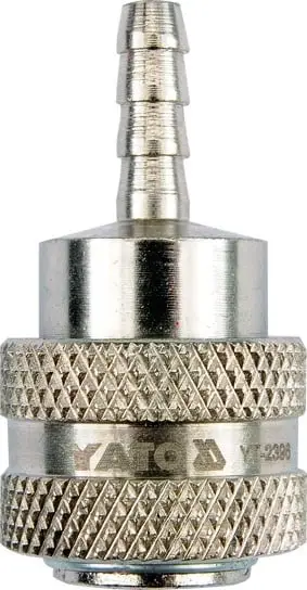 Adaptër ajri të kompresuar YATO YT-2397, lidhje 3/8", metalik
