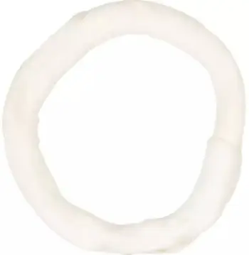 Lodër për qen Duvo Natural Leather Donut, lëkurë natyrale, formë unaze, kafe
