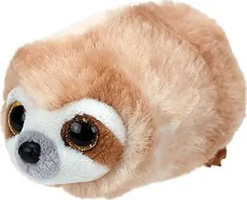 Lodër pelushi TY Dangler Sloth Teeny, e vogël, shumë e butë, shumëngjyrëshe