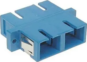 Adapter fibër optike single-mode AD-2SC/2SC, duplex, për konektorë SC