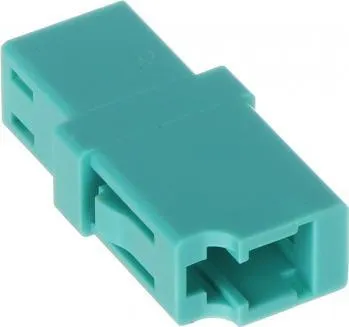 Adapter fibër optike AD, LC/LC, multimode OM3, i gjelbër - 1