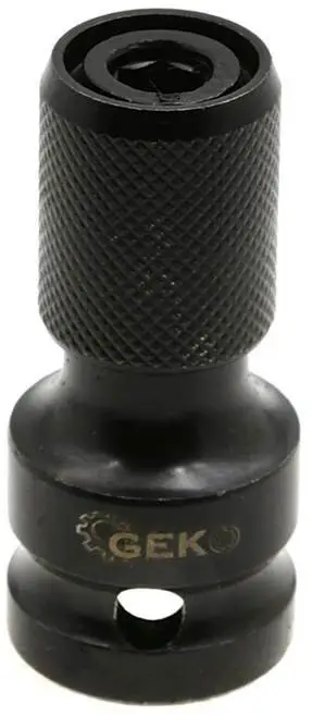 Adapter goditës GEKO G15025, 1/2" në 1/4" HEX, metalik