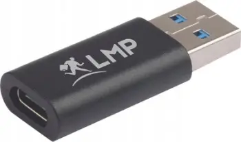 Përshtatës USB LMP 18985, USB C në USB A, 5 Gbps, i zi