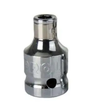 Adapter bitash Pro-Line 1/2" në 1/4", metalik, argjendtë