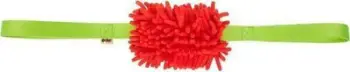 Lodër për qen Dingo Tug Toy, me mop, dy doreza, 60cm, e kuqe