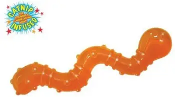 Lodër për mace Petstages Orka Little Bug, me catnip, gomë e butë, shumëngjyrëshe