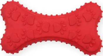 Lodër për qen AQUA NOVA TPR-DENTBONE-RE 3173, 10.5cm, e kuqe