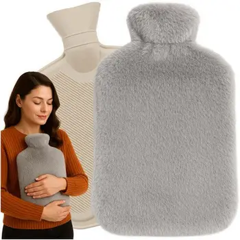 Shishe uji e nxehtë Ruhhy 26384, 3.5L, me mbulesë plushi