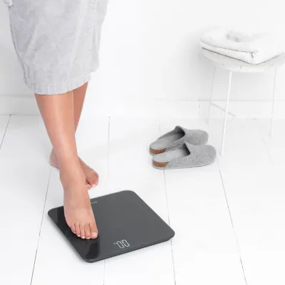 Peshore banjoje Brabantia ReNew, dixhitale, 180kg, gri e errët - 2