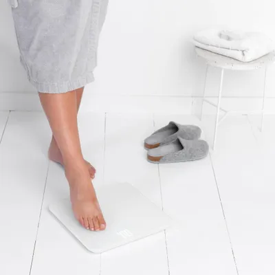 Peshore banjoje Brabantia ReNew, digjitale, deri 180 kg, e bardhë - 2
