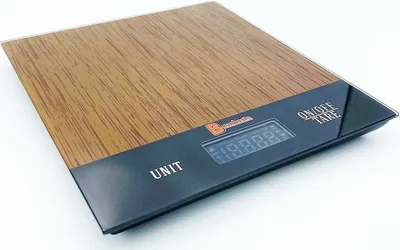 Peshore elektronike për kuzhinë Brunbeste, kafe - 1