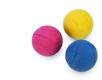 Lodër për qen Karlie Foam Rubber Balls, top gome shkumë, shumëngjyrësh