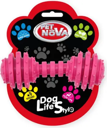 Lodër për qen Pet Nova, 12cm, e pembe