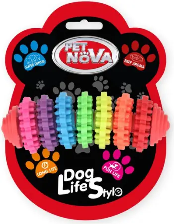 Lodër për qen Pet Nova TPR Denttoy, M, 13cm