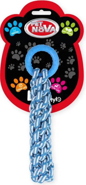 Lodër për qen PET Nova TPR, 30cm, e kaltër