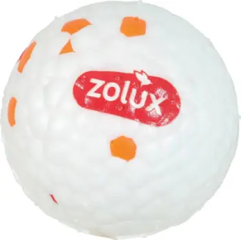Lodër për qen Zolux top, 7.5 cm, ETPU, notues, me tinguj