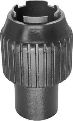 Adapter universal për fshesë me vakum KAT00297, konektor me vidhosje, plastikë, gri