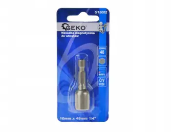 Adapter magnetik gjashtëkëndor GEKO G15001, 8mm x 48mm, lidhje 1/4"