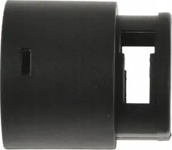 Adapter tubi Geko CG80268-98, lidhës për rrafshues gipsi, plastik, i zi