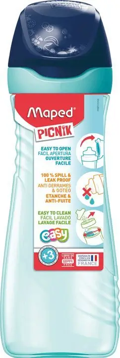 Shishe uji për fëmijë Maped PICNIK Kids Origins, 580ml, pa BPA, ngjyrë blu