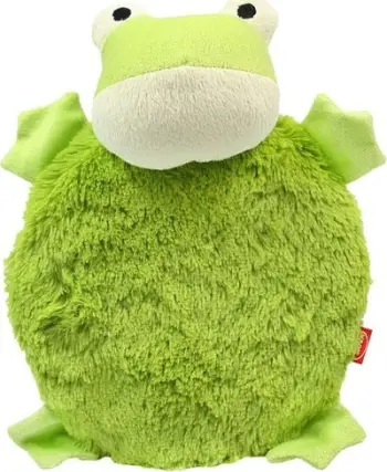 Lodër qeni Aqua Nova Petnova Plush Squeaking Frog, 25cm, me fishkëllimë, jeshile