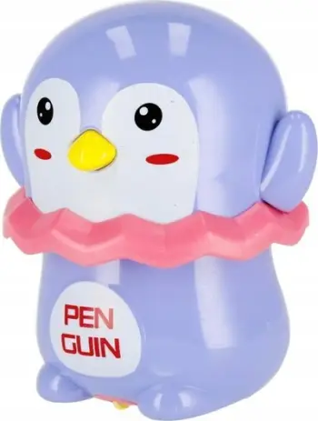 Lodër pinguin MEGA CREATIVE Little Penguin, 8 cm, shtypëse, shumëngjyrëshe
