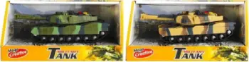 Lodër tank Mega Creative Military, drita dhe tinguj, plastikë