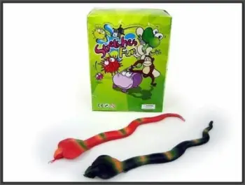 Lodër squishy Hipo Pea Snake, 38cm, sensoriale, jeshile