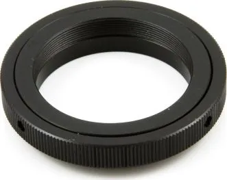 Adapter objektivi Pixco Olympus 4/3 në T2, duralumin, i zi - 4