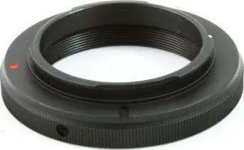 Adapter objektivi Pixco Canon EOS EF EF S në T2, duralumin, i zi - 3