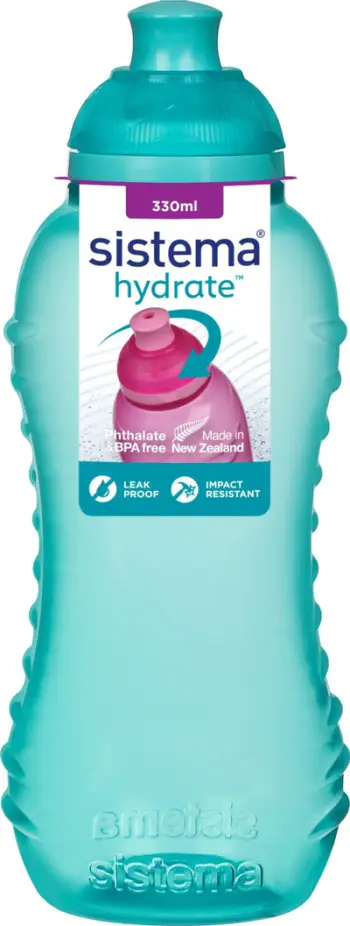Shishe uji Sistema Twist 'n' Sip, 330ml, plastike, mente