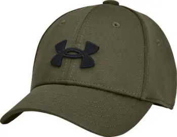 Kapelë për fëmijë Under Armour Blitzing, Stretch Fit, rrjetë, e zezë