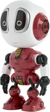 Lodër robot zanor Rebel Robot ZAB0117R, interaktiv, sy ndriçues, shumëngjyrësh