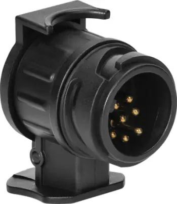 Adapter prizë rimorkio Orno 4563, 13 në 7 pin, 12/24V, plastik