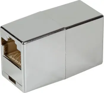 Adapter rrjeti EFB Elektronik 37507.1, RJ45 f/f, UTP 8/8, metalik
