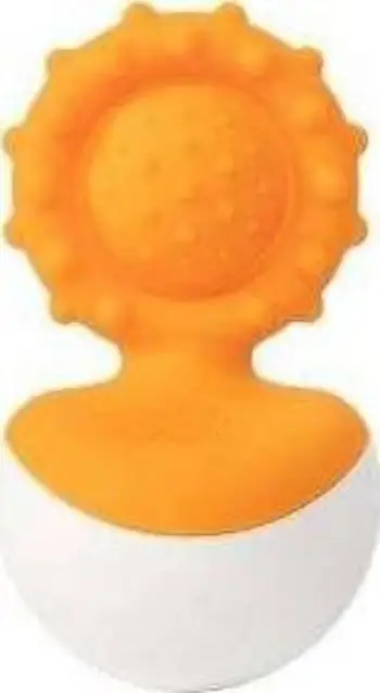 Lodër sensorike Fat Brain Toys Stand Up Figure FA217-2, portokalli