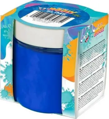 Lodër slime TUBAN Jiggly, 100 g, aromë boronice, blu