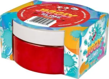 Lodër slime Tuban Jiggly, aromë luleshtrydhe, 200g, e kuqe